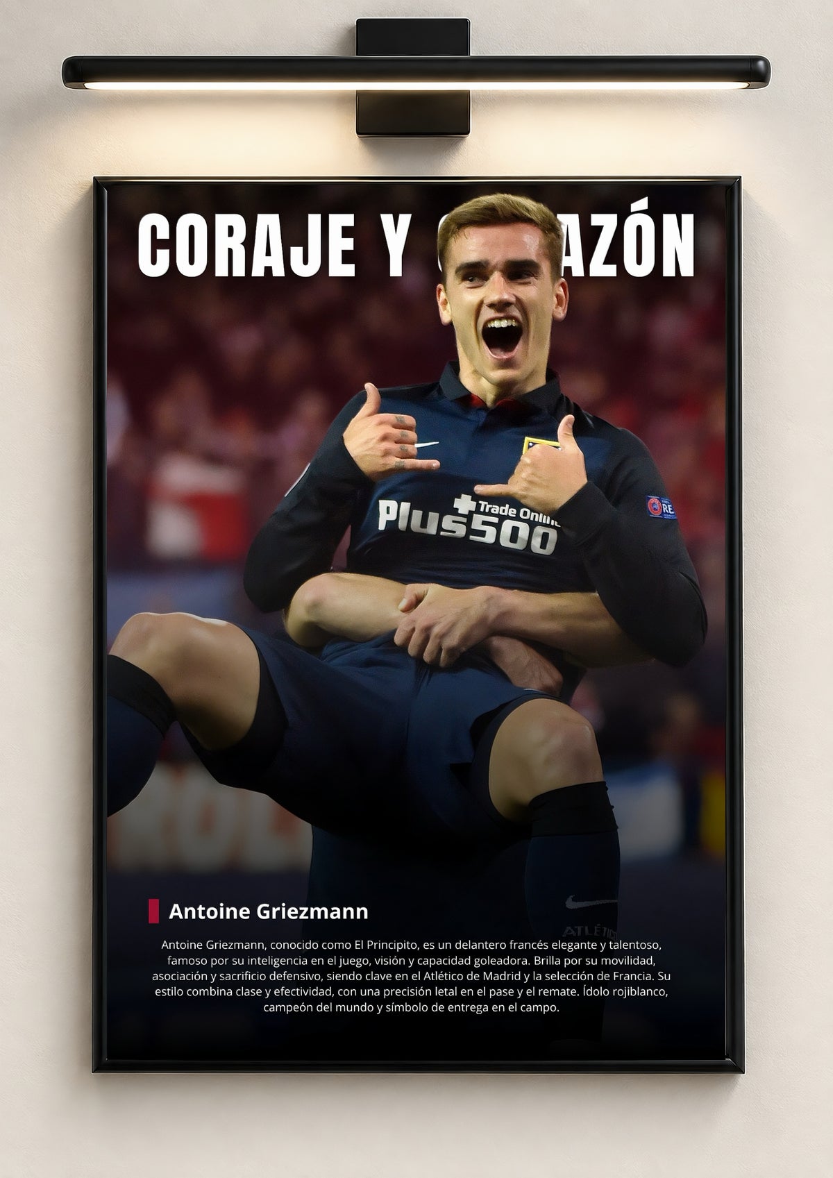 CORAJE Y CORAZÓN GRIEZMANN