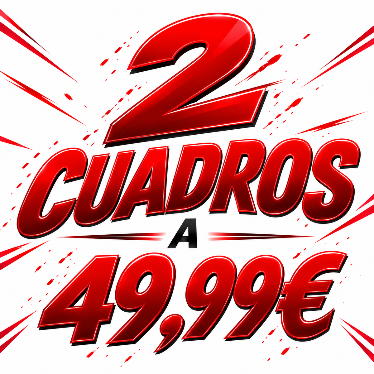 PACK 2 CUADROS TAMAÑO A3