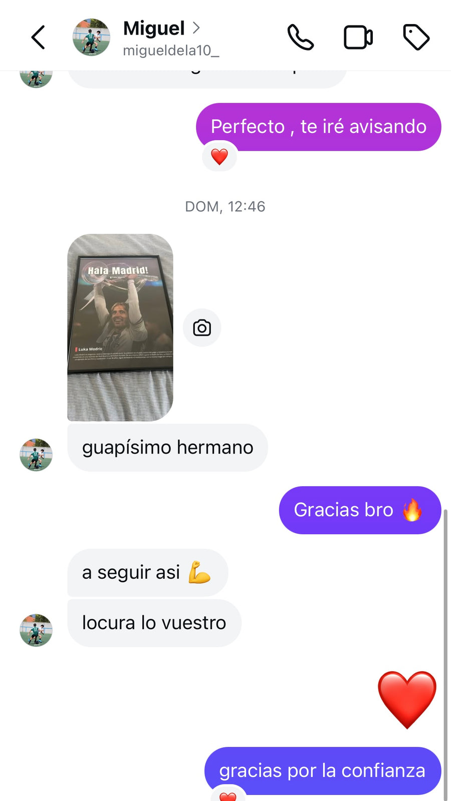 Captura de cliente satisfecho